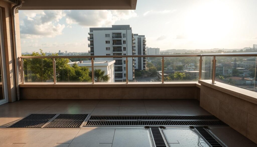 balcony drainage