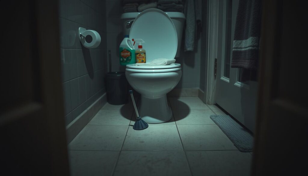 blocked toilet etiquette