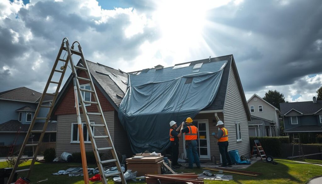 emergency roof repairs