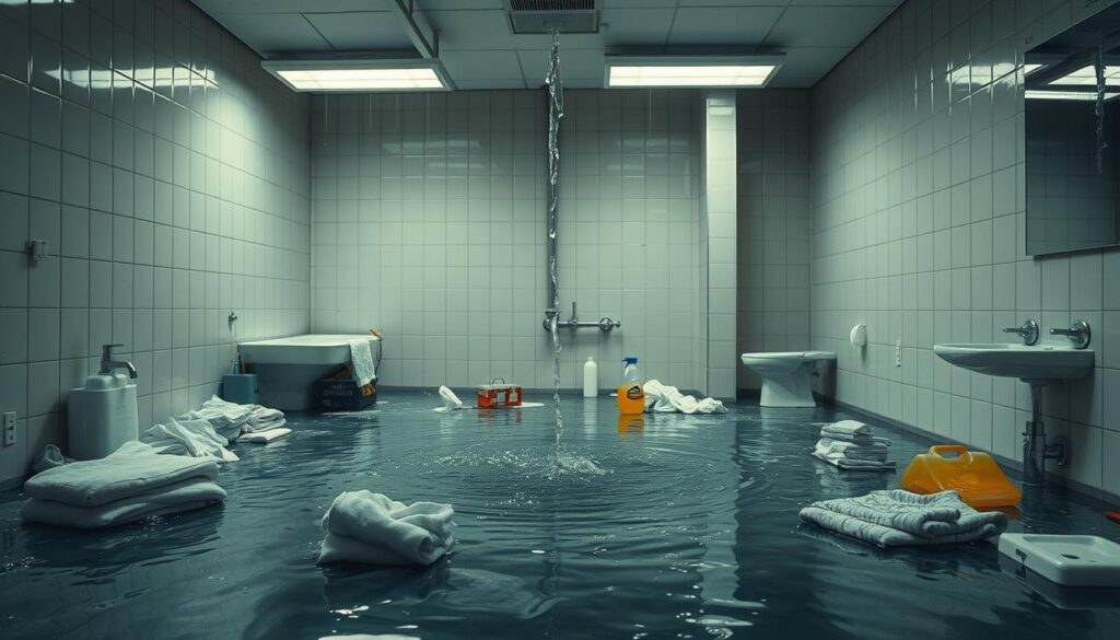 flooded bathroom emergency