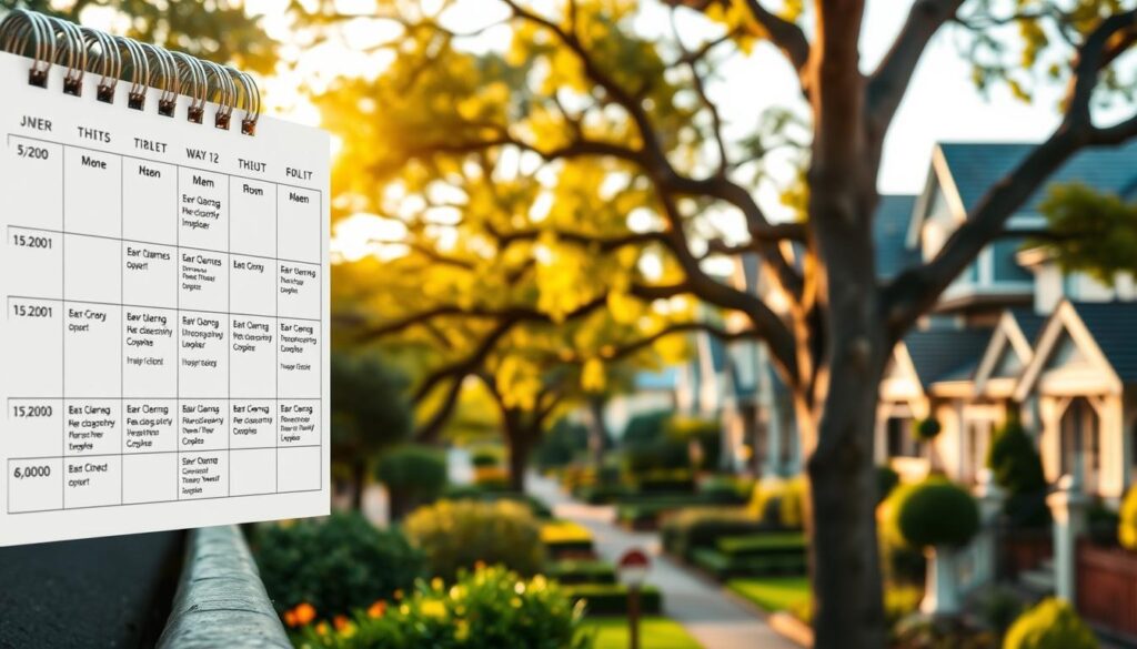 gutter maintenance schedule