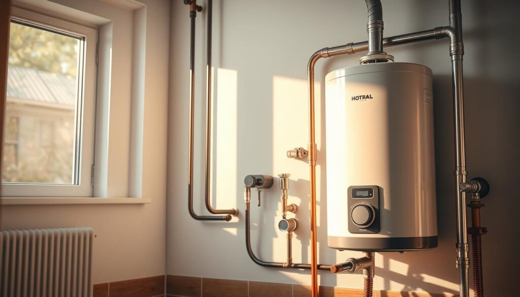 hot water cost repair