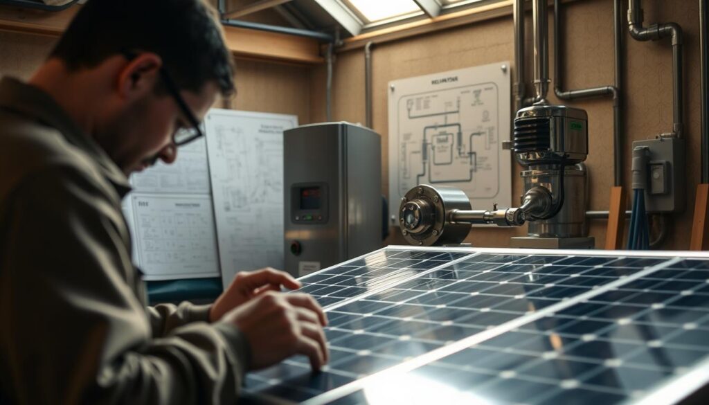 solar hot water maintenance