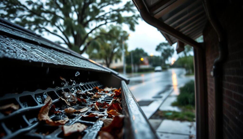 storm prep gutters drains
