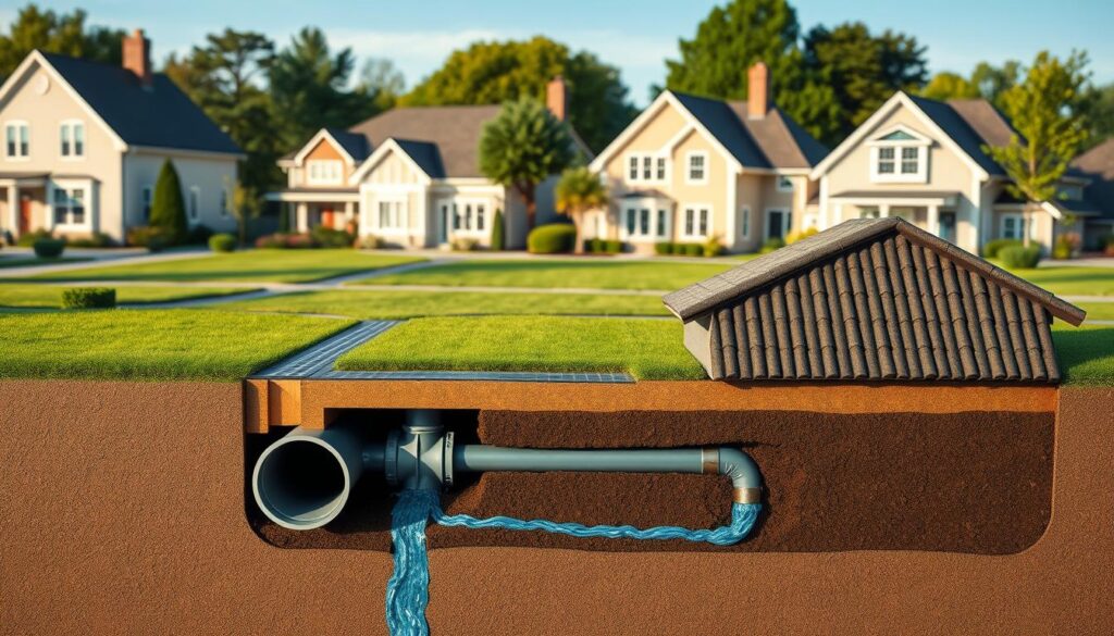 stormwater vs roof drainage